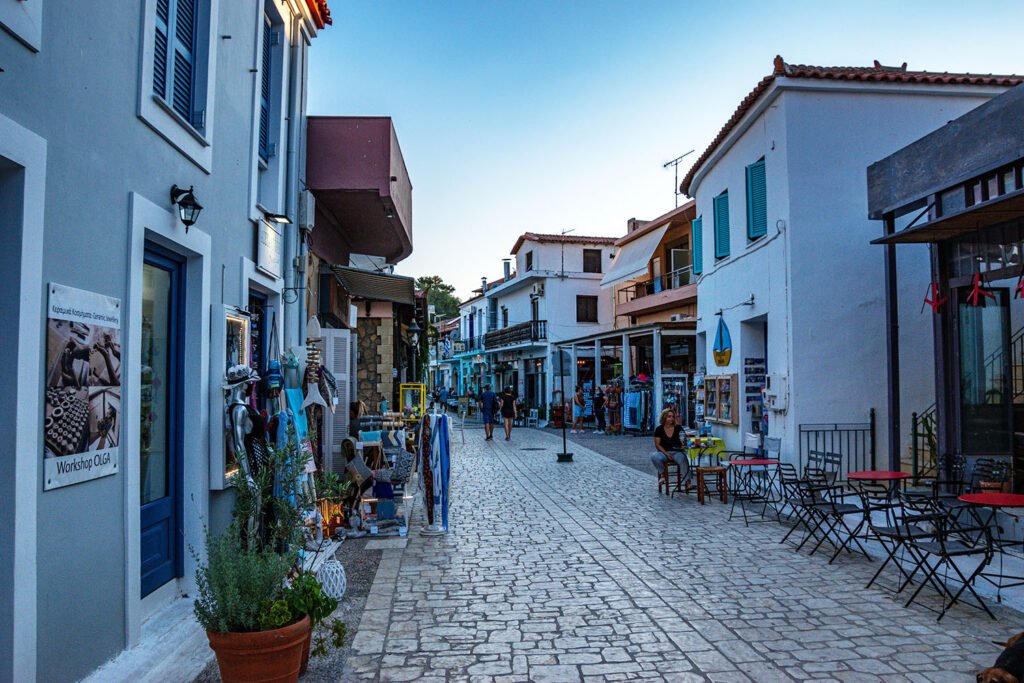 foinikounta,,greece, ,august,2020:,view,from,the,famous,seaside